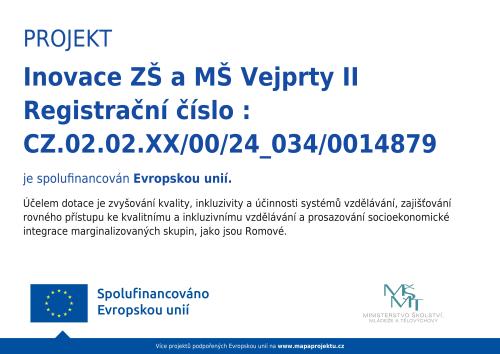 Ilustrační obrázek k prjektu Inovace ZŠ a MŠ Vejprty II
